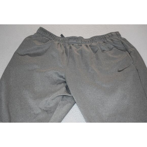 Nike Gym Pants Joggers Mens Size 3XL Pockets Gray Tapered Performance Therma-Fit - Picture 3 of 7